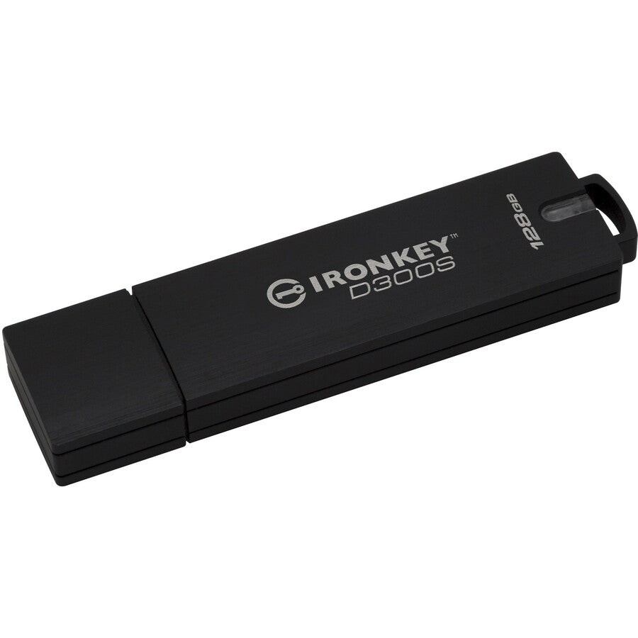 Kingston 128GB IronKey D300 D300S USB 3.1 Flash Drive IKD300S/128GB