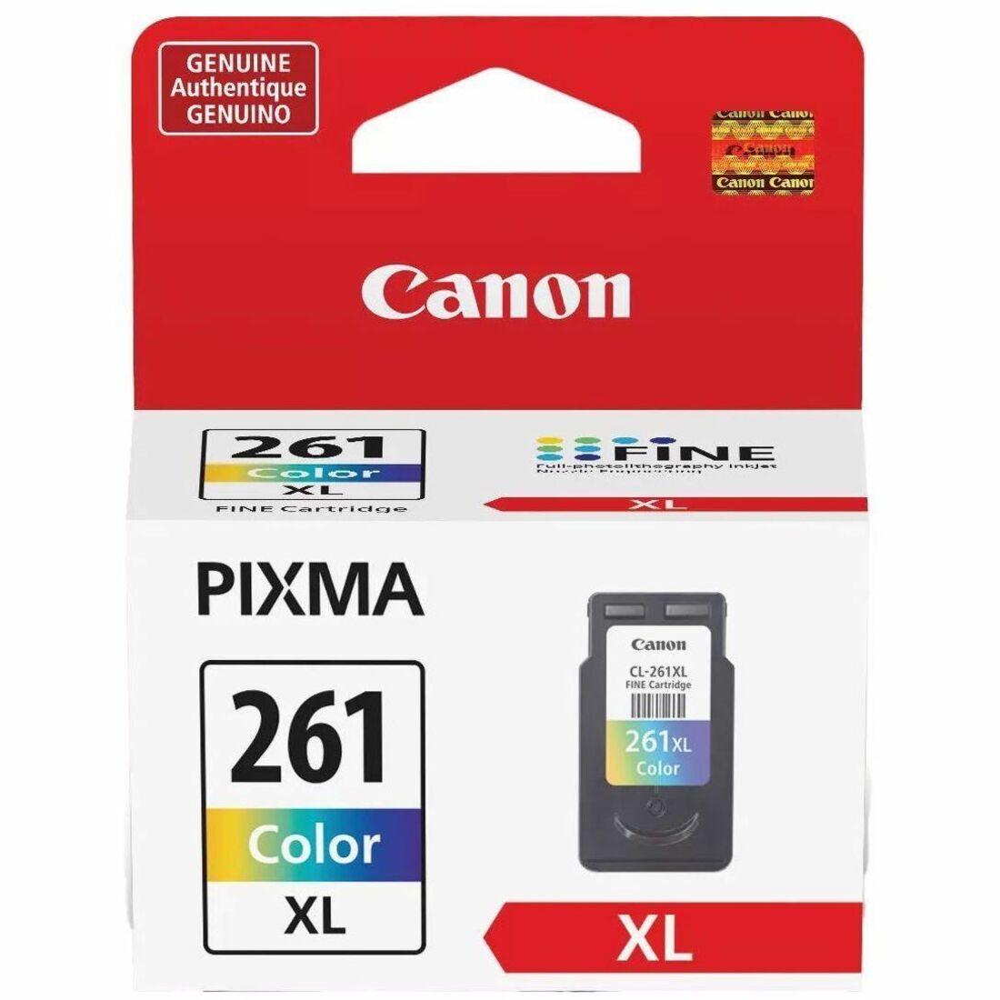 Canon CL-261XL Original Inkjet Ink Cartridge - Color - 1 Pack