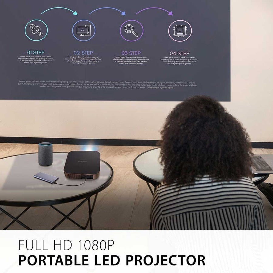 ViewSonic M2 3D Ready Short Throw LED Projector - 16:9