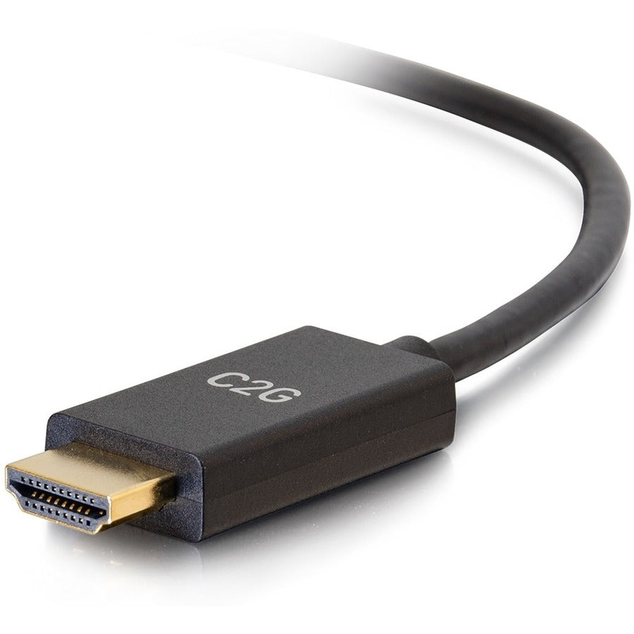 C2G 6ft Mini DisplayPort Male to HDMI Male Passive Adapter Cable - 4K 30Hz