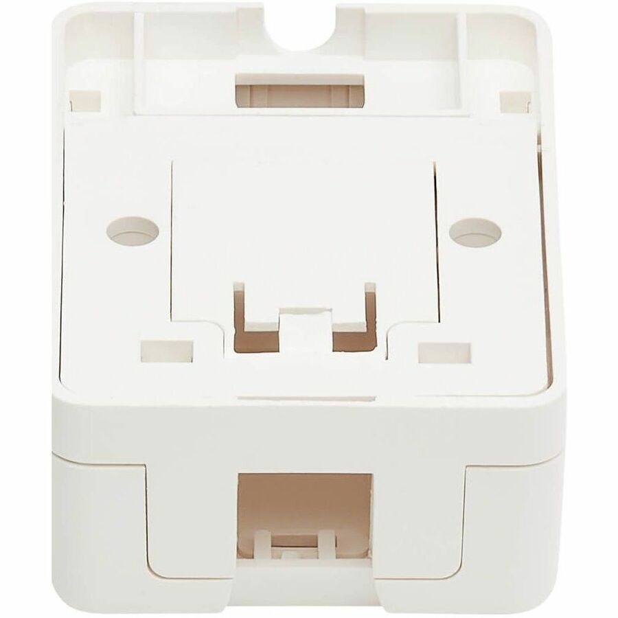 Tripp Lite by Eaton Surface-Mount Box for Keystone Jack - 1 Port, White