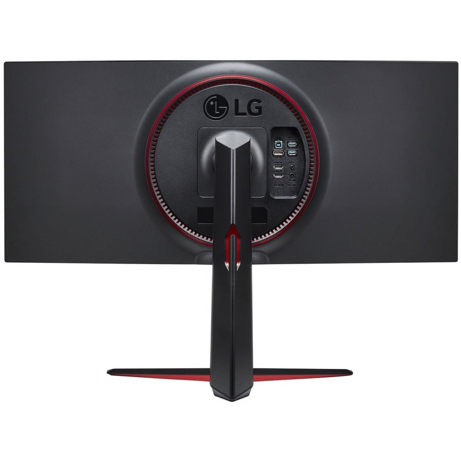 LG UltraGear 34GN850-B 34" Class UW-QHD Curved Screen Gaming LCD Monitor - 21:9 - Black, Red 34GN850-B