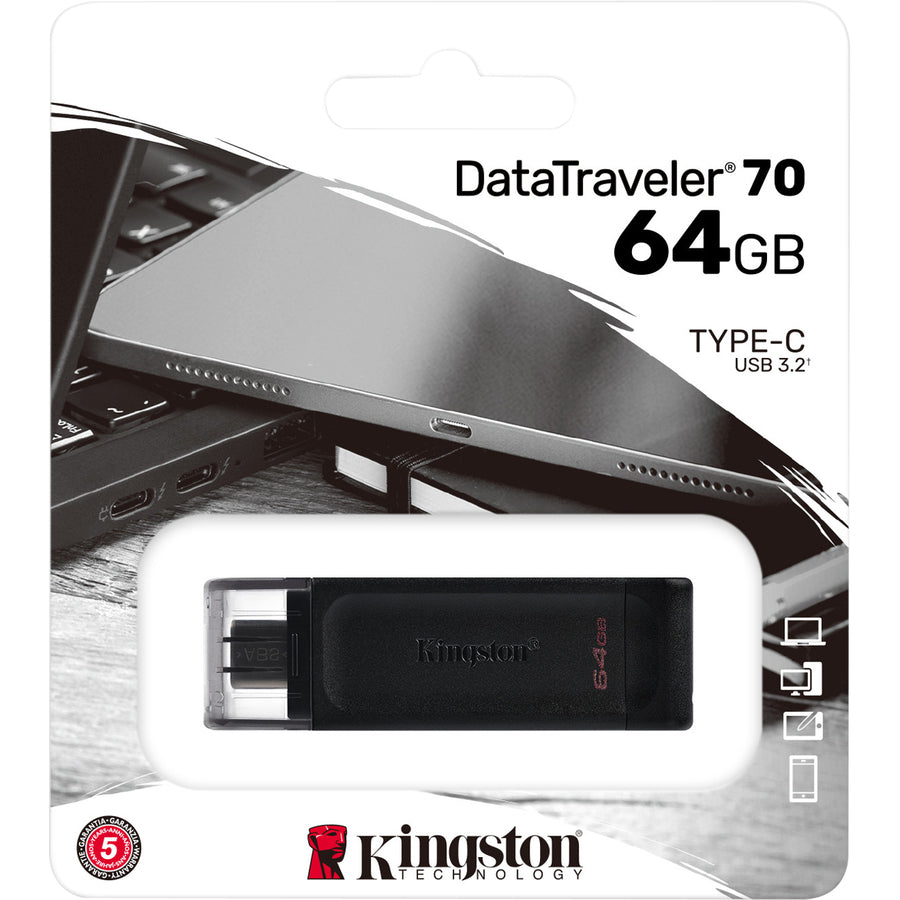 Kingston DataTraveler 70 USB-C Flash Drive