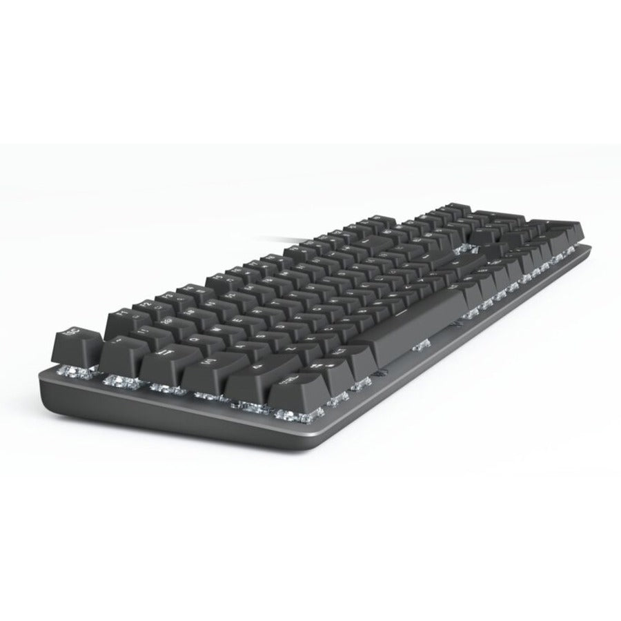 Logitech K845 Mechanical Illuminated Corded Aluminum Keyboard (TTC Brown) - Brown Box