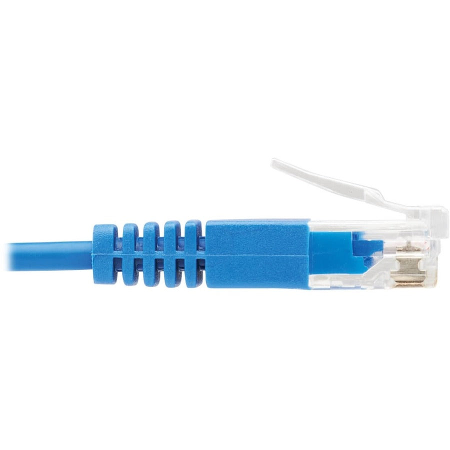 Tripp Lite by Eaton N200-UR6N-BL Cat6 Ultra-Slim Ethernet Cable (RJ45 M/M), Blue, 6 in.