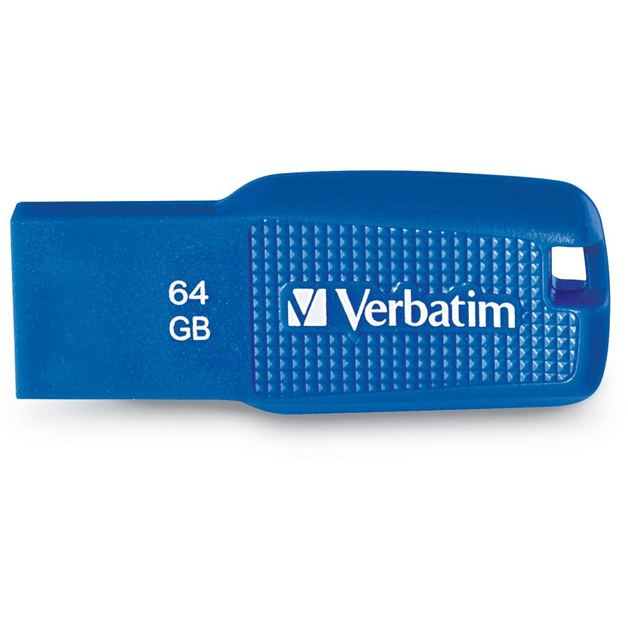 Verbatim 64GB Ergo USB 3.0 Flash Drive - Blue