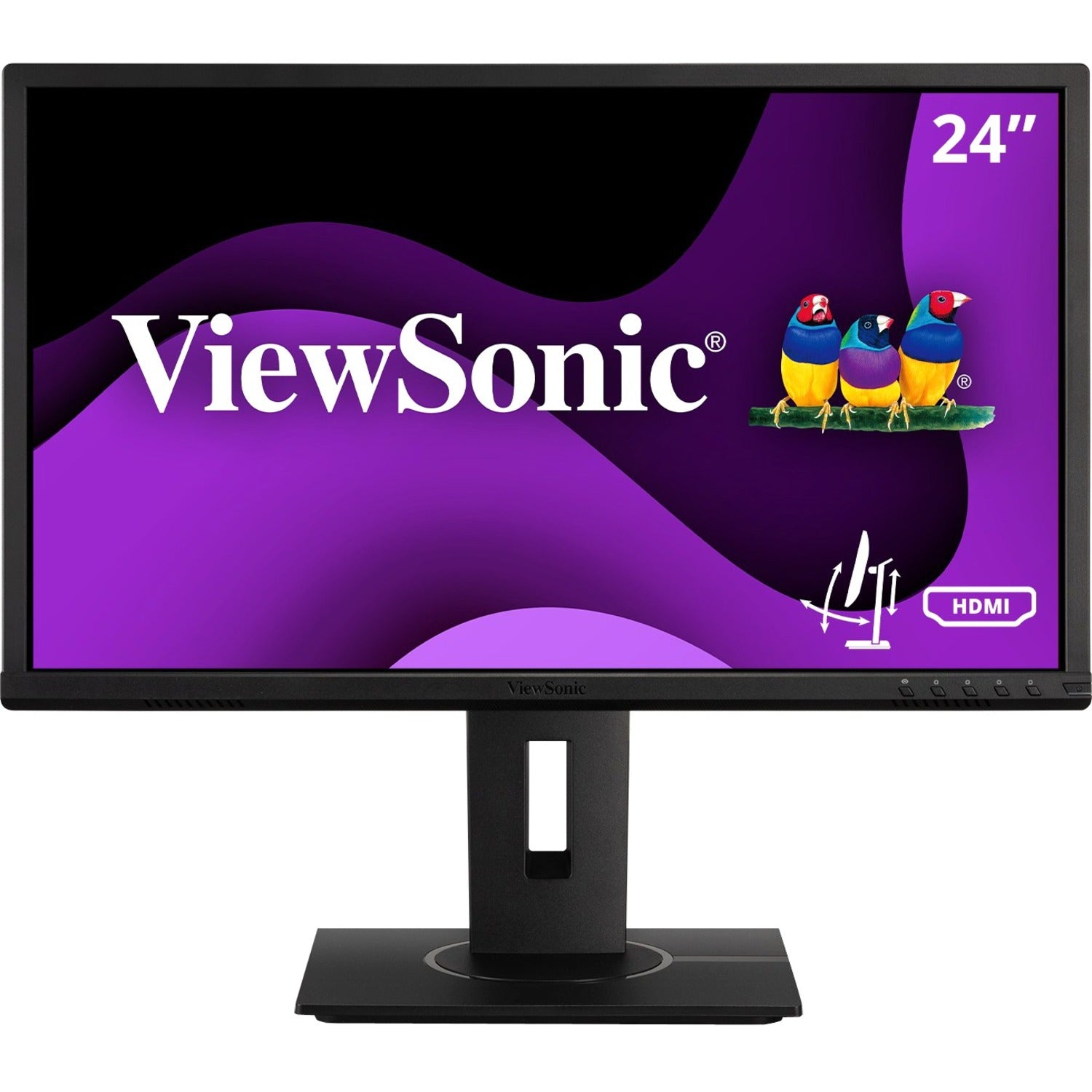 ViewSonic Graphic VG2440 24" Class Full HD LED Monitor - 16:9 - Black