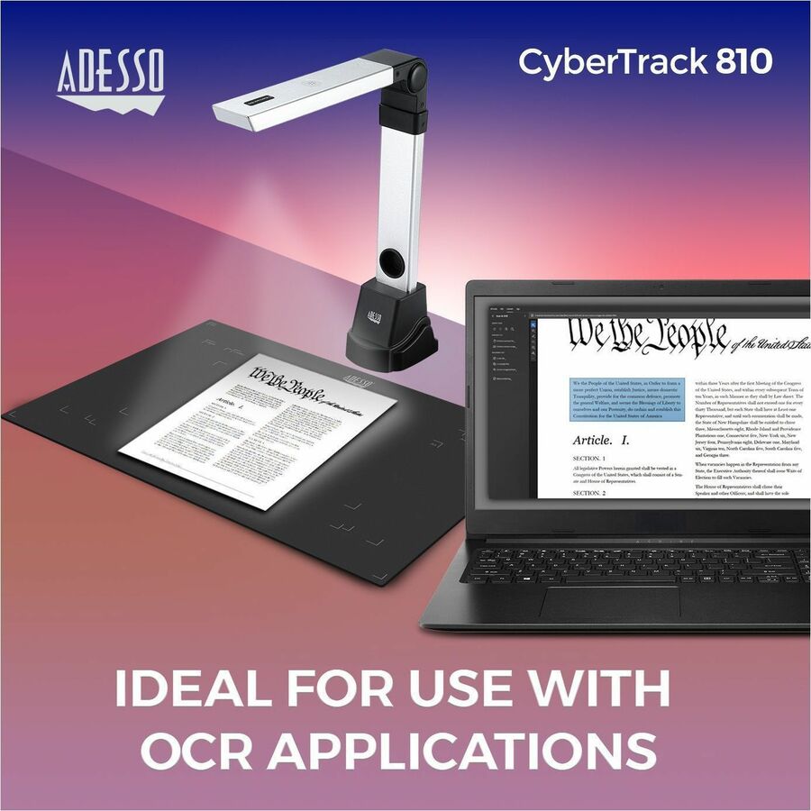 Adesso Cybertrack 810 Document Camera