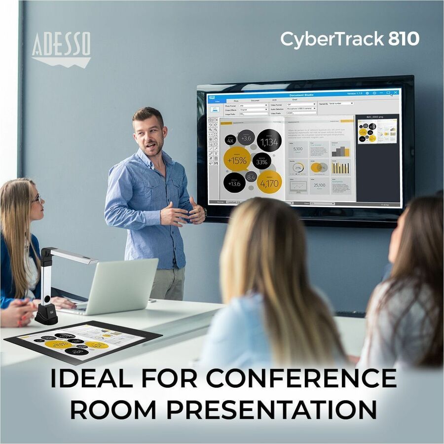 Adesso Cybertrack 810 Document Camera