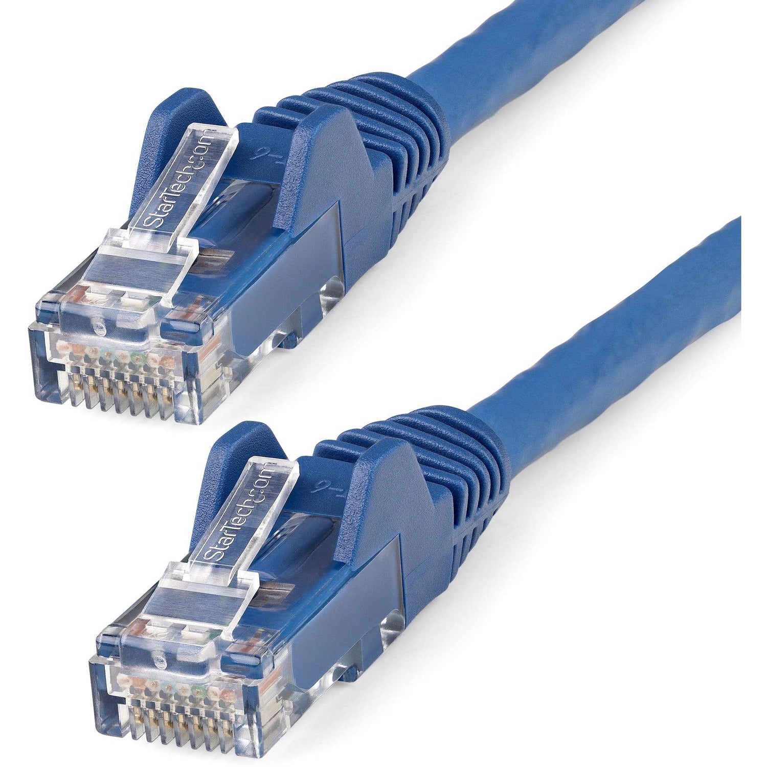 StarTech.com 3ft (90cm) CAT6 Ethernet Cable, LSZH (Low Smoke Zero Halogen) 10 GbE Snagless 100W PoE UTP RJ45 Blue Network Patch Cord, ETL