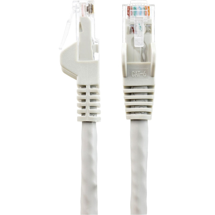 StarTech.com 3m(10ft) CAT6 Ethernet Cable, LSZH (Low Smoke Zero Halogen) 10 GbE Snagless 100W PoE UTP RJ45 Gray Network Patch Cord, ETL