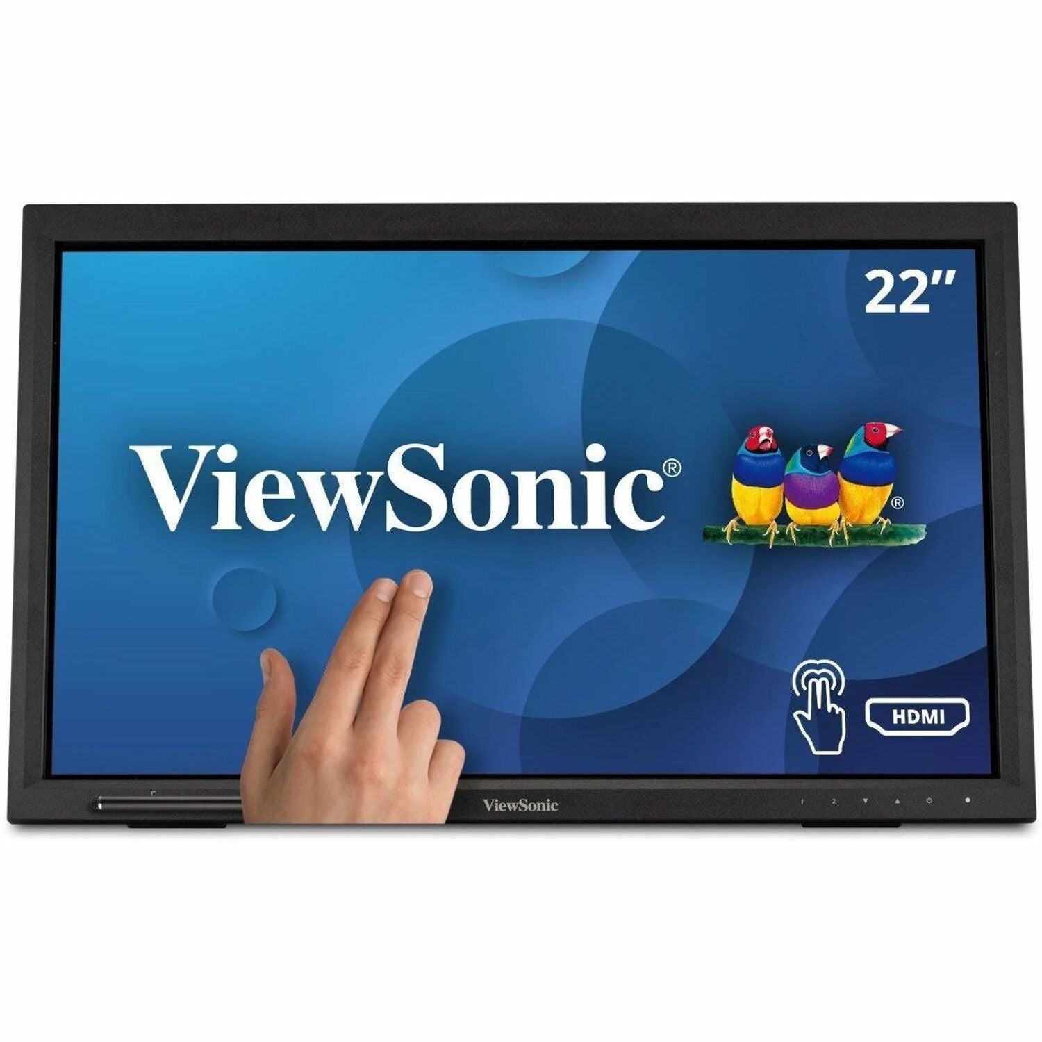 ViewSonic TD2223 22" Class LCD Touchscreen Monitor - 16:9 - 5 ms