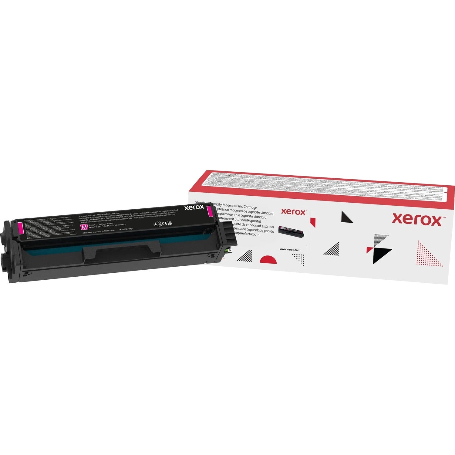 Xerox Original Standard Yield Laser Toner Cartridge - Magenta - 1 Pack