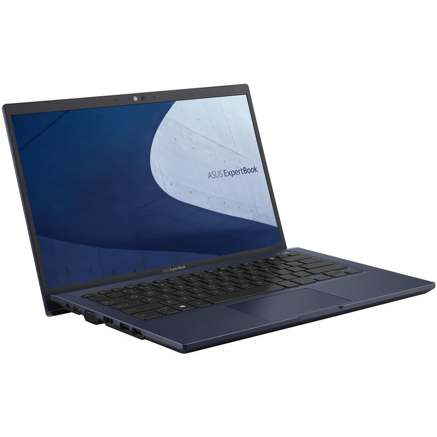 Asus ExpertBook B1 B1400 B1400CEAE-Q51H-CB 14" Notebook - Full HD - 1920 x 1080 - Intel Core i5 11th Gen i5-1135G7 Quad-core (4 Core) 2.40 GHz - 8 GB Total RAM - 256 GB SSD - Star Black B1400CEAE-Q51H-CB
