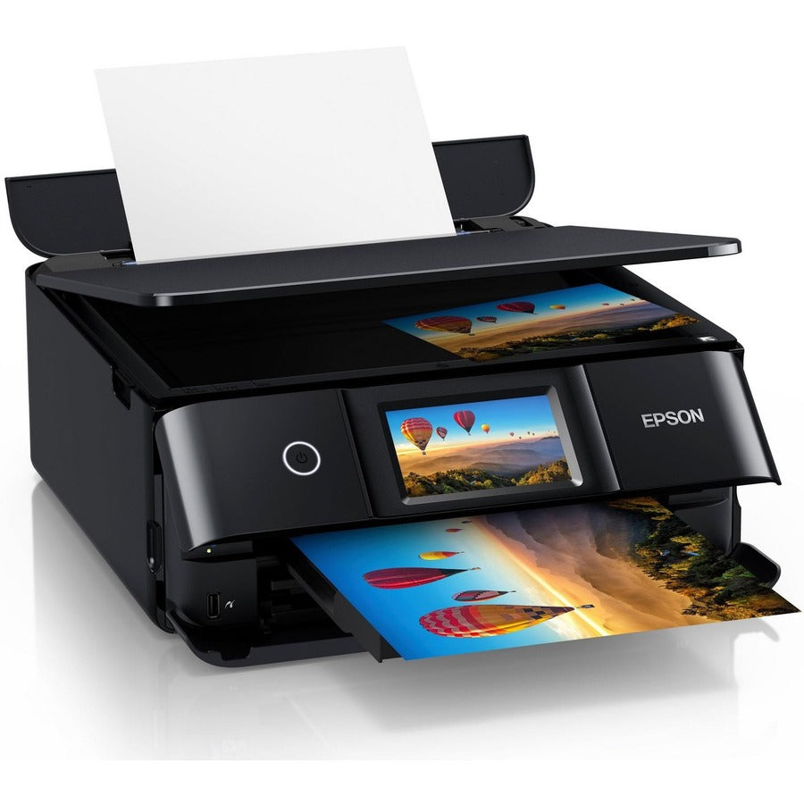 Epson Expression Photo XP-8700 Wireless Inkjet Multifunction Printer - Color - TAA Compliant C11CK46201