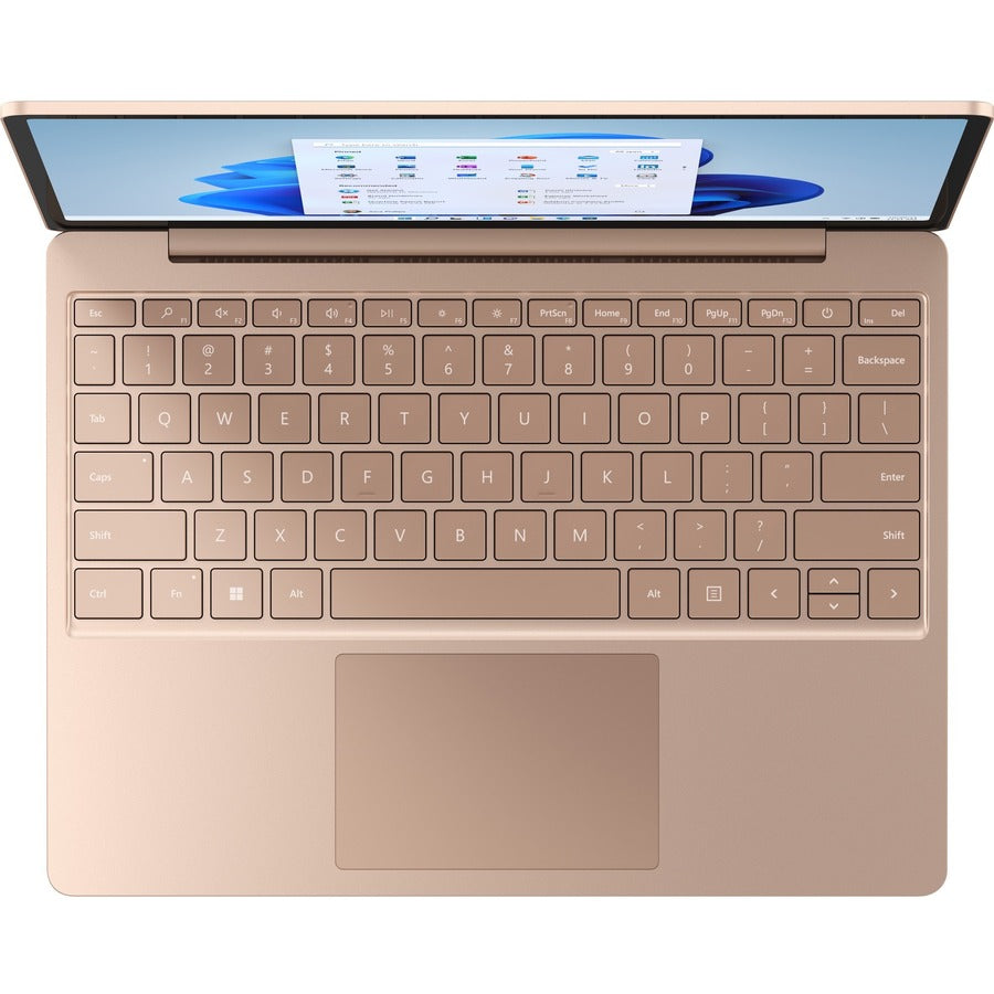 Microsoft Surface Laptop Go 2 12.4" Touchscreen Notebook - 1536 x 1024 - Intel Core i5 11th Gen i5-1135G7 Quad-core (4 Core) 4.20 GHz - 8 GB Total RAM - 128 GB SSD - Sandstone