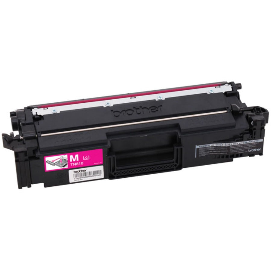 Brother TN810M Original Standard Yield Laser Toner Cartridge - Magenta - 1 Each