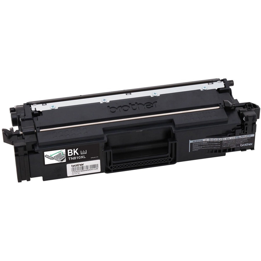 Brother TN810XLBK Original High Yield Laser Toner Cartridge - Black - 1 Each