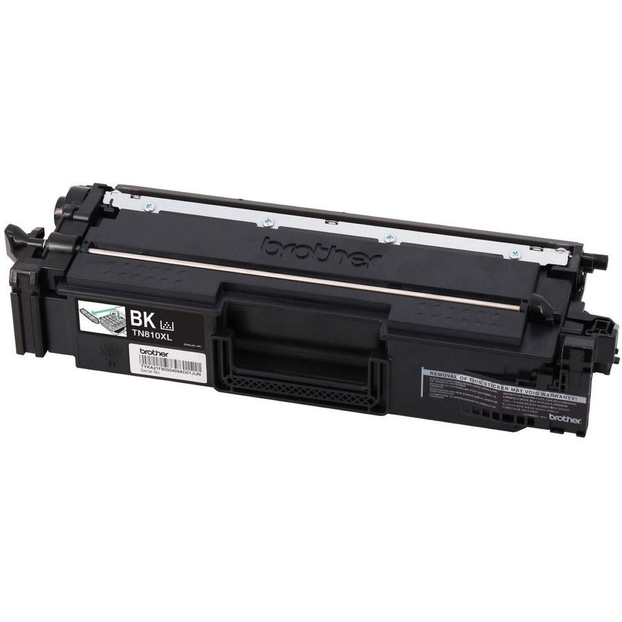 Brother TN810XLBK Original High Yield Laser Toner Cartridge - Black - 1 Each