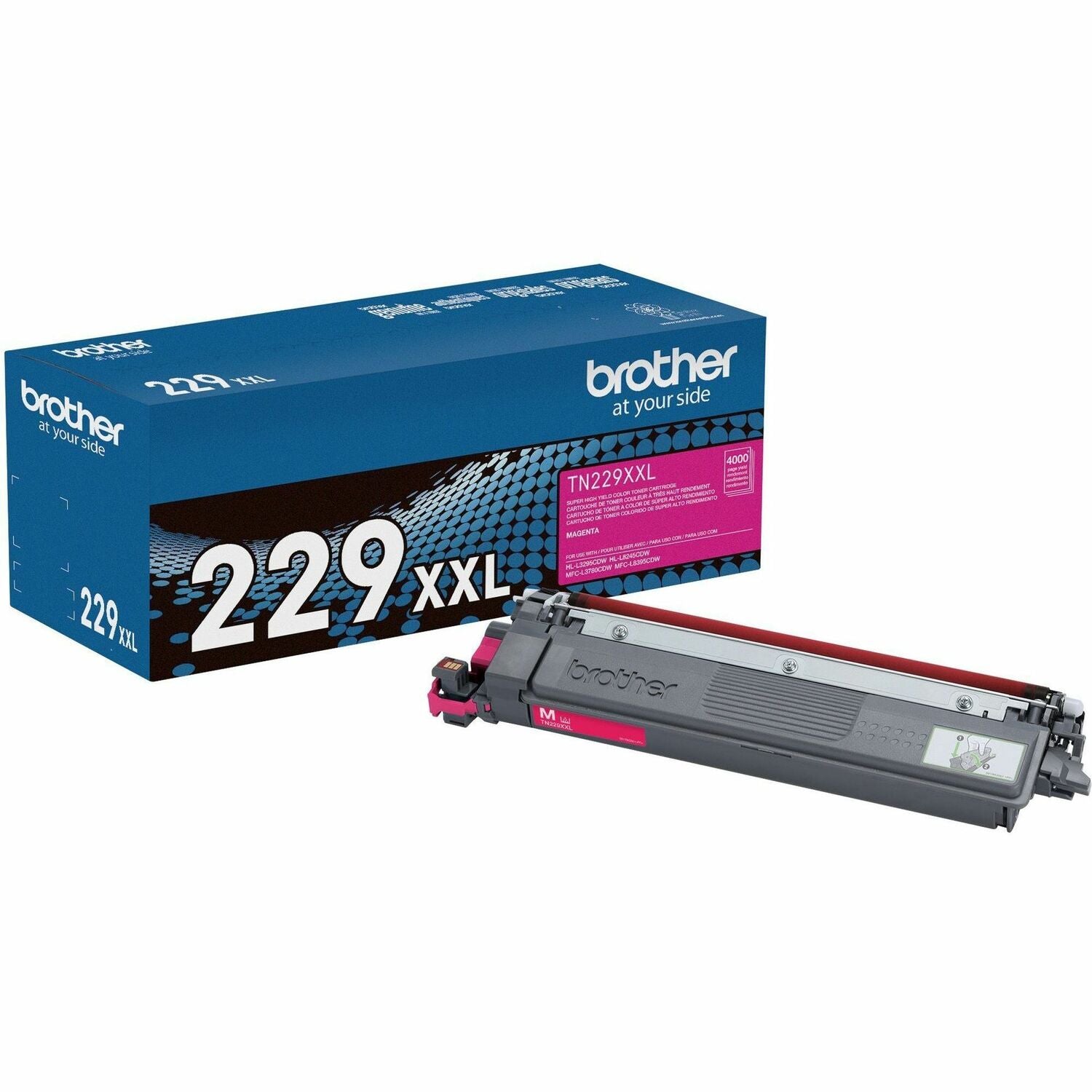 Brother Original Super High Yield Laser Toner Cartridge - Magenta - 1 Each