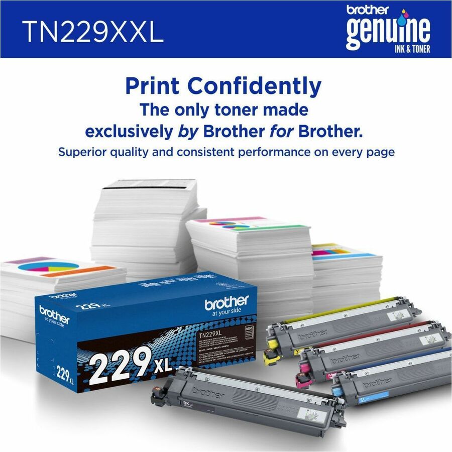 Brother Original Super High Yield Laser Toner Cartridge - Magenta - 1 Each