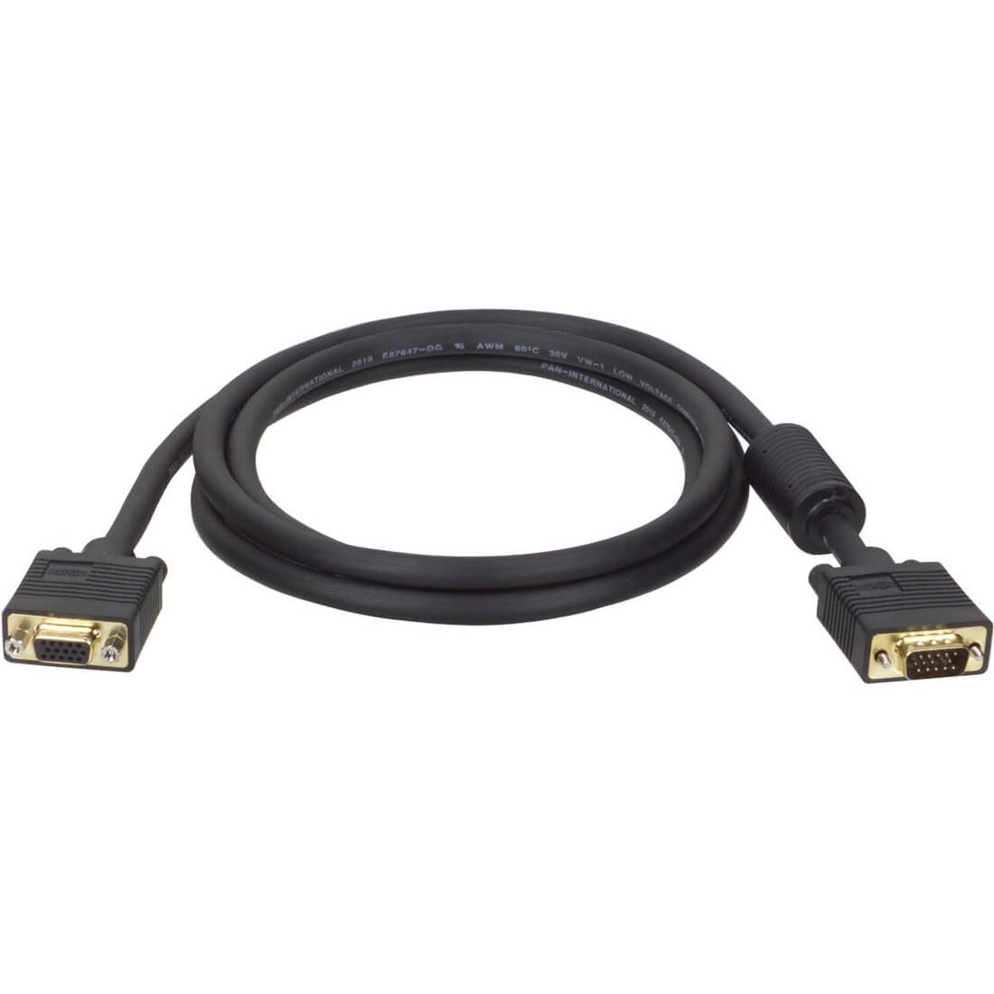 Tripp Lite 25ft VGA Coax Monitor Extension Cable with RGB High Resolution HD15 M/F 25'