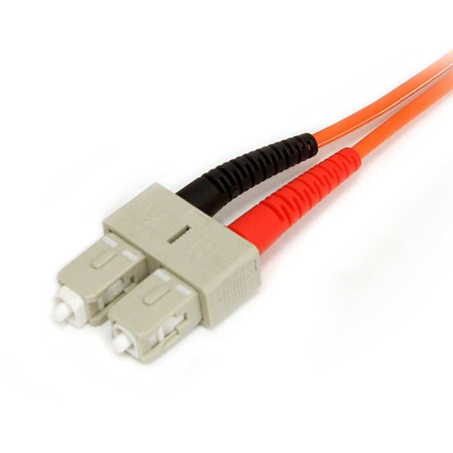 StarTech.com 3m Fiber Optic Cable - Multimode Duplex 62.5/125 LSZH Fiber Jumper Cord - LC/SC