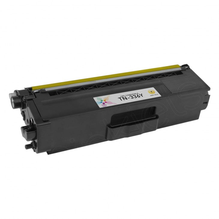 TN336Y IMPERIAL BRAND BROTHER TN336 YELLOW HIGH CAPACITY LASER TONER 3.5K PAGES  TN336YG