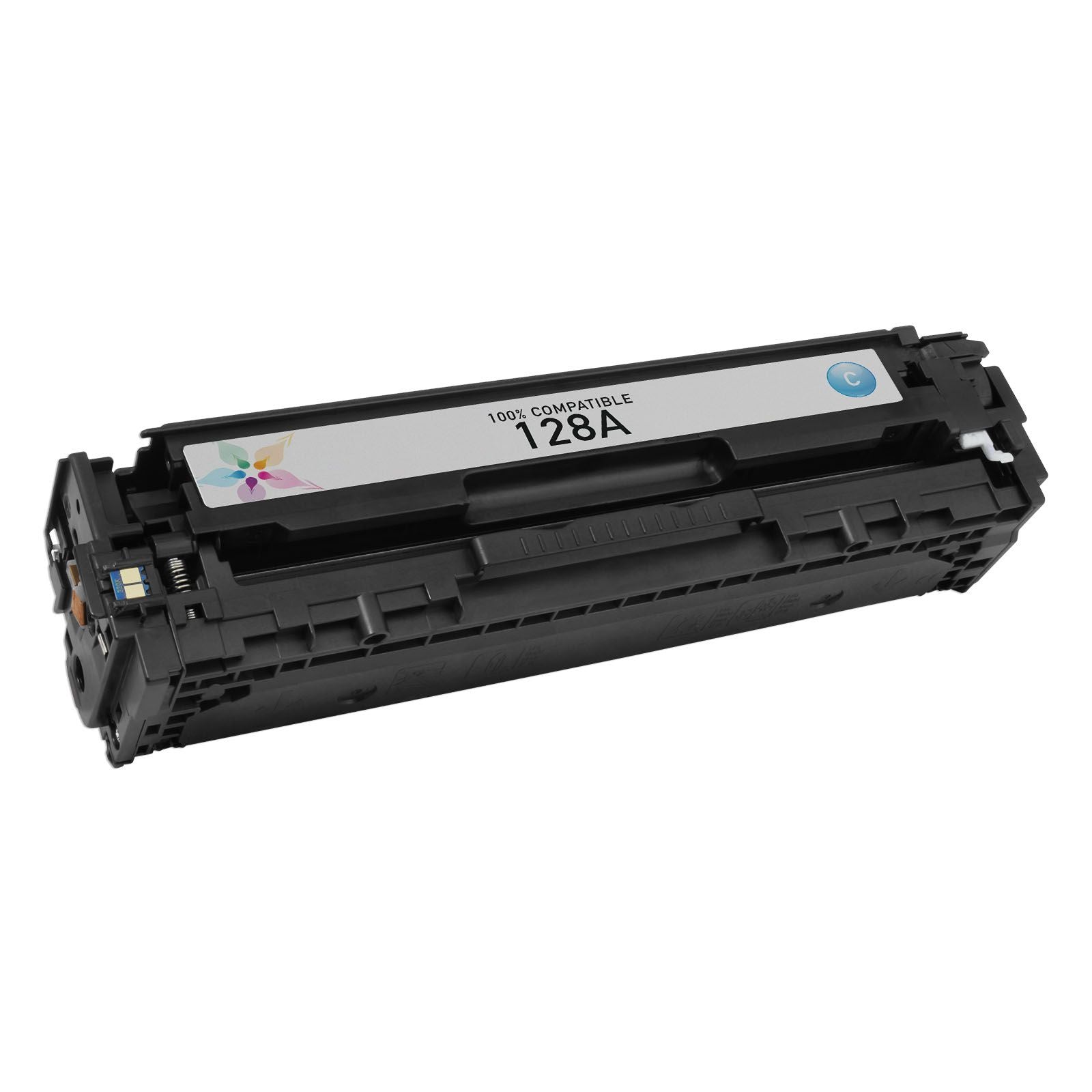 IMPERIAL BRAND Compatible toner cartridge for HP CYAN 128A 1300 PAGE LASER TONER  IMPCE321AR