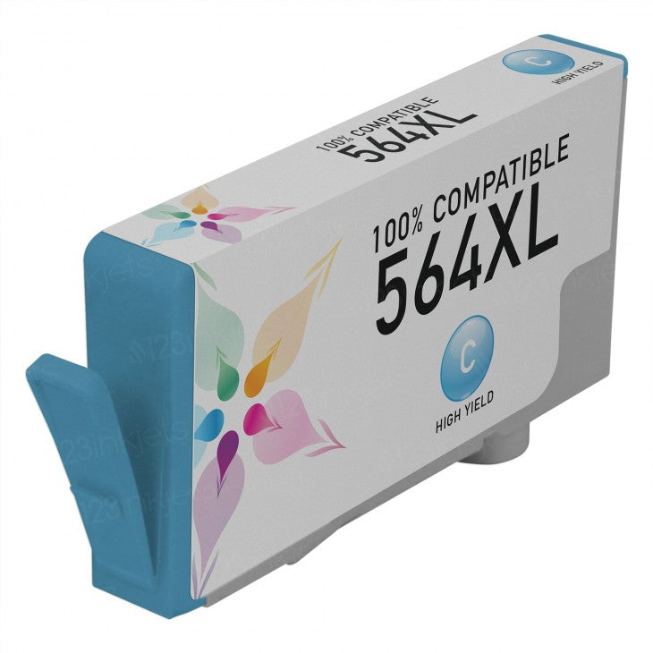 IMPERIAL BRAND Compatible ink cartridge for  HP #564XL CYAN INKJET CRTG  CB323WCR