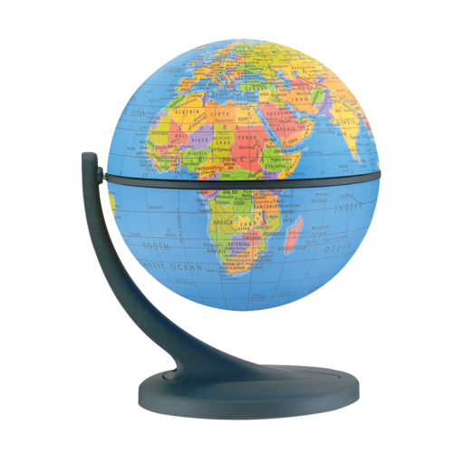 Replogle Wonderglobe 4.3"/10.9Cm Diameter Blue Ocean Desk Globe (English)