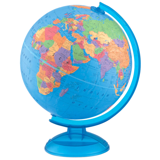Adventurer 12"/30Cm Diameter Blue Ocean Desk Globe (English)