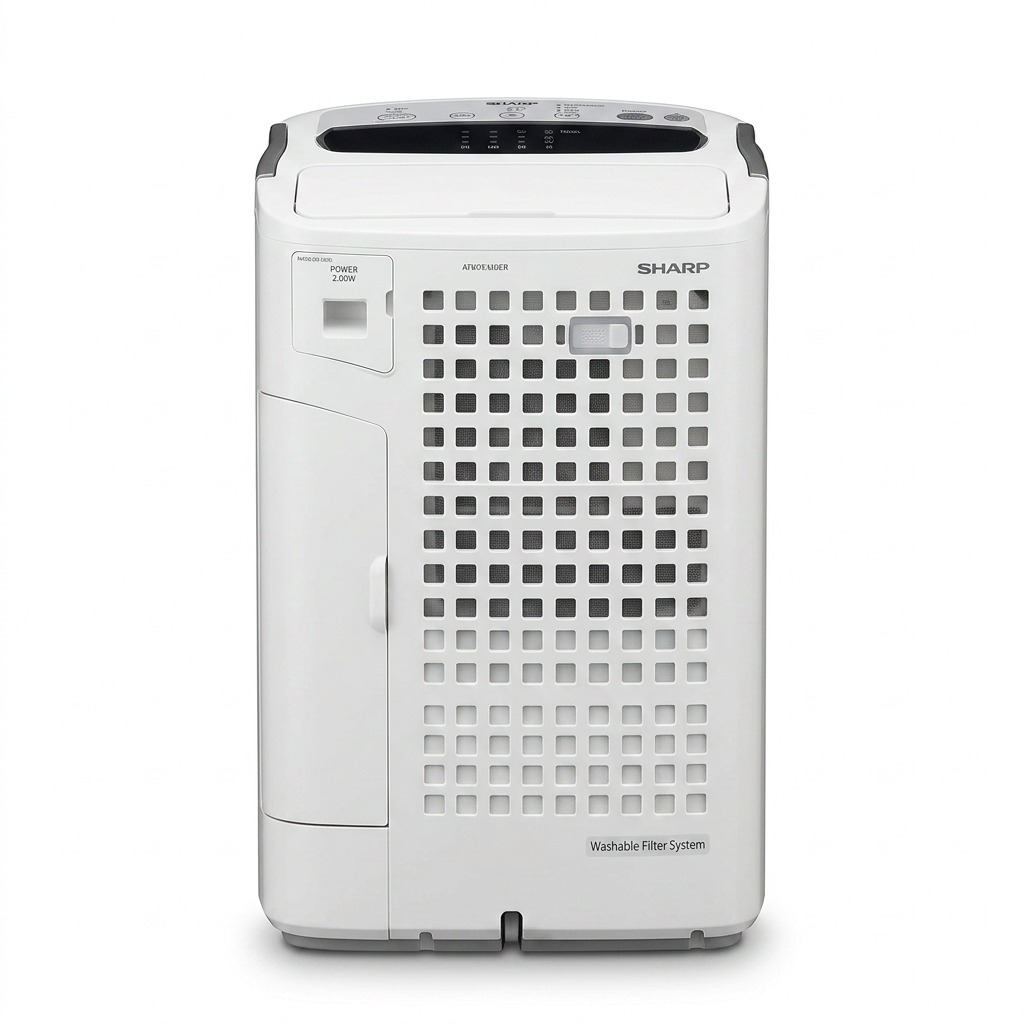 A front-facing hero shot of the SHARP FZC150DFU washable active carbon deodorizing kit.