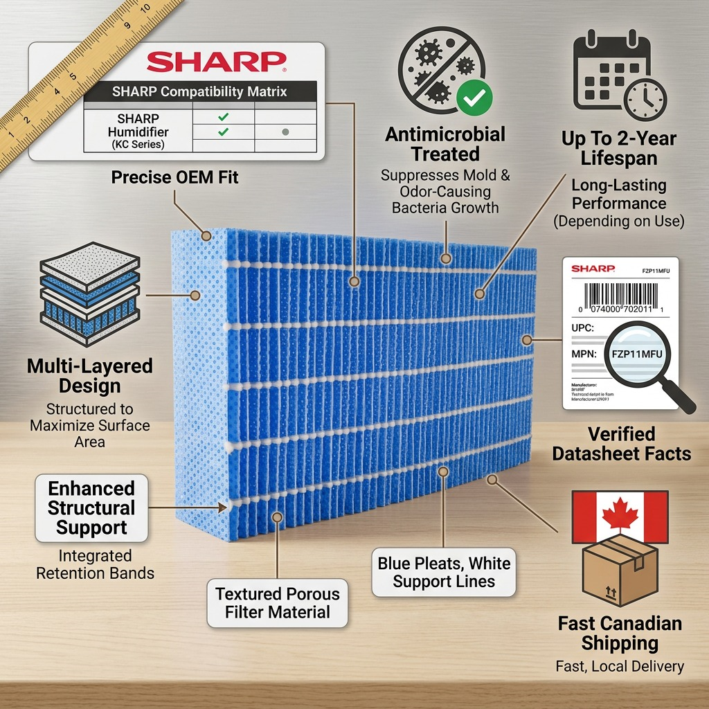 Detailed trust and authority infographic with product image and factual performance data.