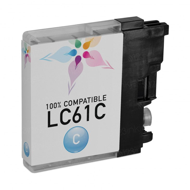 IMPERIAL BRAND BROTHER LC61 CYAN INKJET CRTG  LC61CG