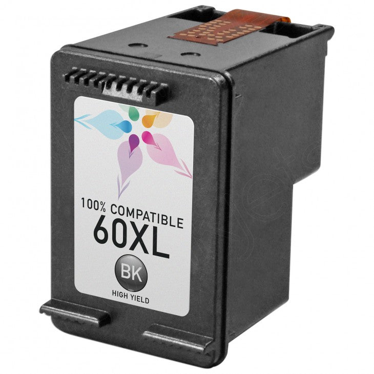 IMPERIAL BRAND Compatible ink cartridge for HP #60XL BLACK INKJET CRTG  CC641WCR