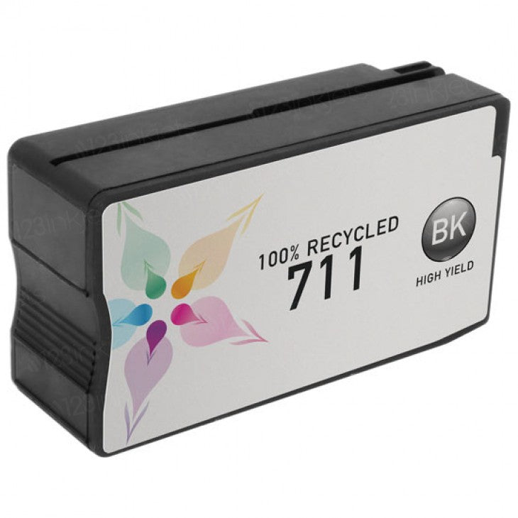 IMPERIAL BRAND Compatible ink cartridge for Hewlett Packard CZ133A (HP 711) High Yield Black Ink Cartridge  IMPCZ133AR