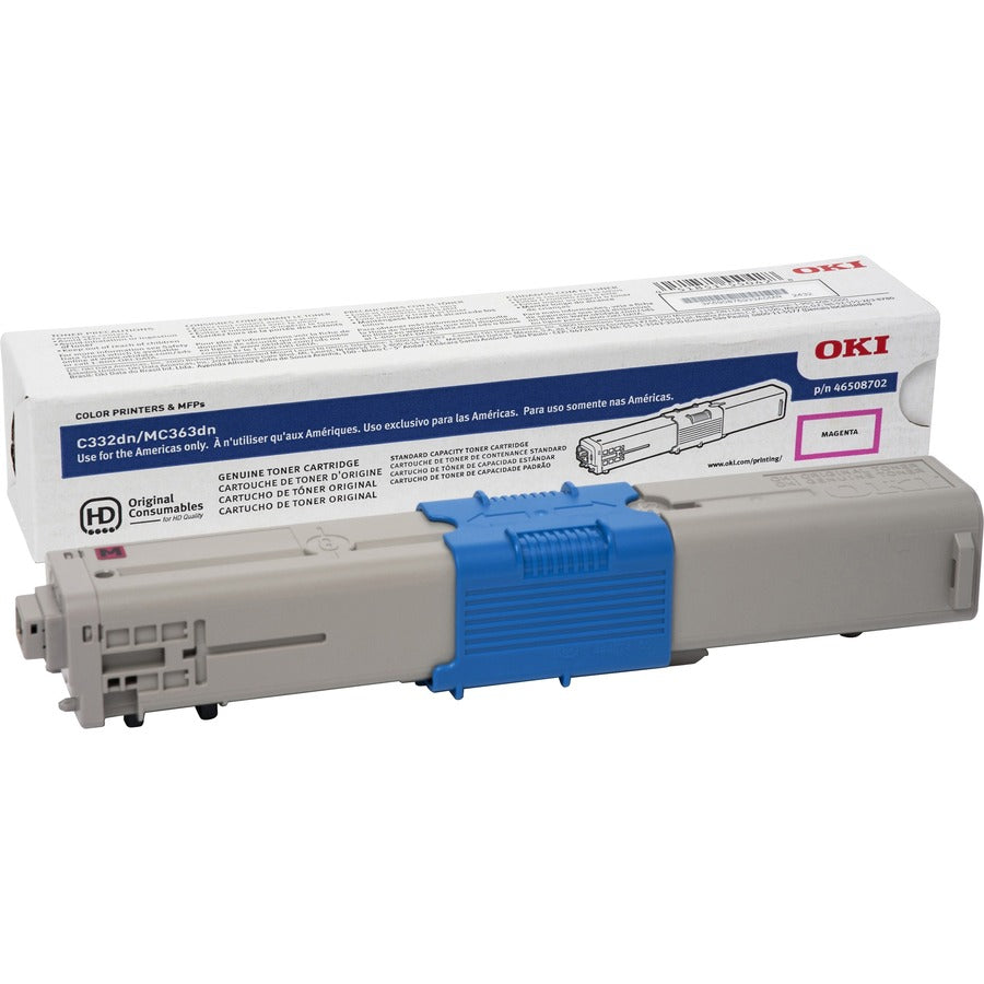 46508702 Oki Original Toner Cartridge - Magenta