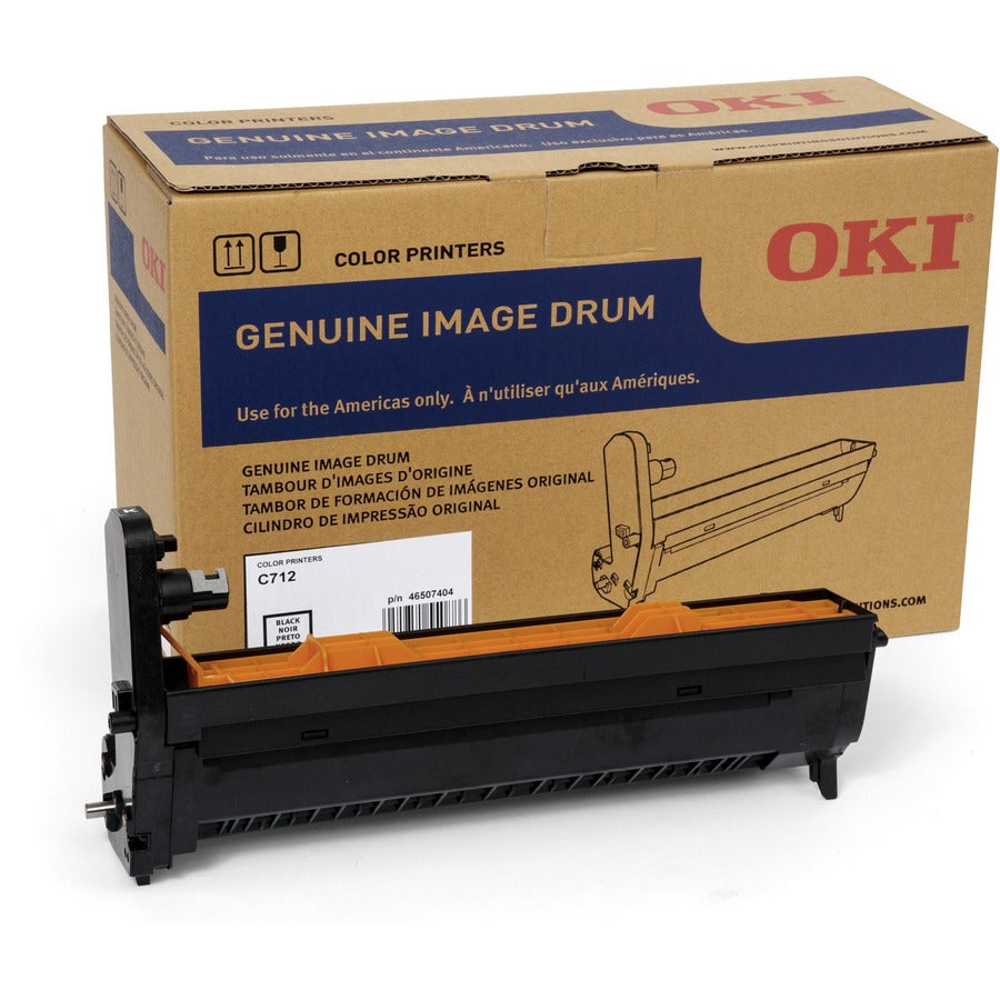 46507404 Oki 30K Black Image Drum for C712