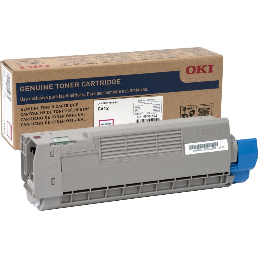 46507502 Oki Original Toner Cartridge - Magenta