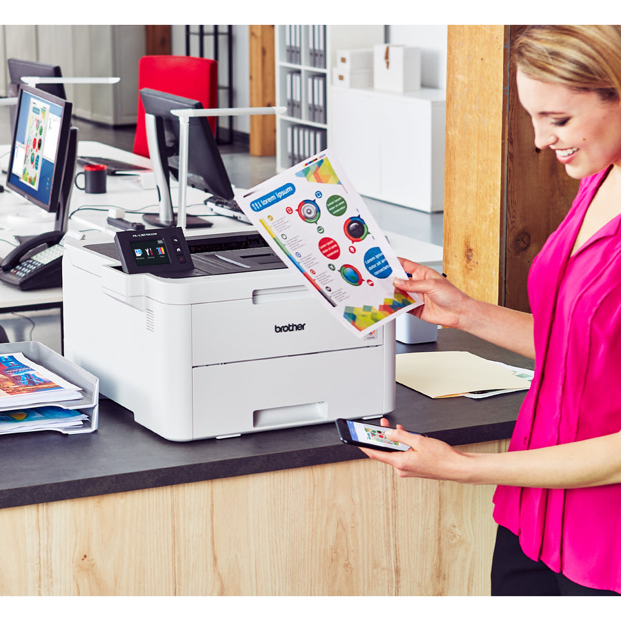 HL-L3270cdw Brother HL HL-L3270cdw Desktop Laser Printer - Color