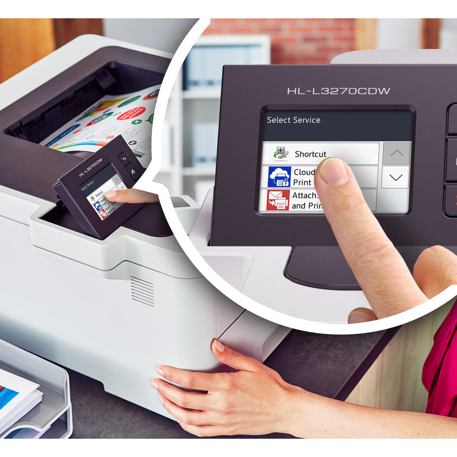 HL-L3270cdw Brother HL HL-L3270cdw Desktop Laser Printer - Color