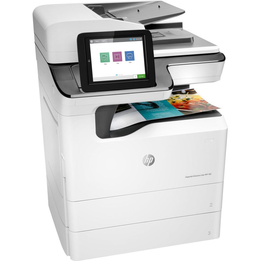 J7Z09A#B1H HP PageWide Enterprise 780dn Page Wide Array Multifunction Printer - Color