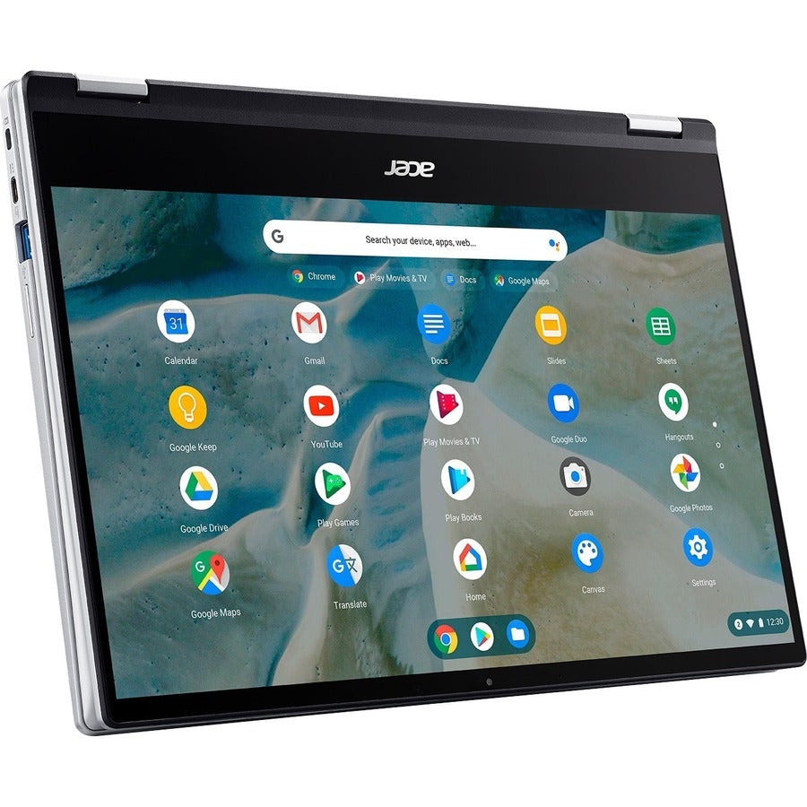 NX.A4AAA.003 Acer Chromebook Spin 514 CP514-1H CP514-1H-R8AL 14" Touchscreen 2 in 1 Chromebook - Full HD - 1920 x 1080 - AMD Athlon Silver 3050C Dual-core (2 Core) 2.30 GHz - 4 GB RAM - 64 GB Flash Memory - Pure Silver