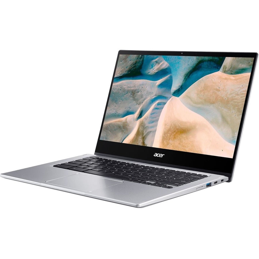 NX.A4AAA.003 Acer Chromebook Spin 514 CP514-1H CP514-1H-R8AL 14" Touchscreen 2 in 1 Chromebook - Full HD - 1920 x 1080 - AMD Athlon Silver 3050C Dual-core (2 Core) 2.30 GHz - 4 GB RAM - 64 GB Flash Memory - Pure Silver