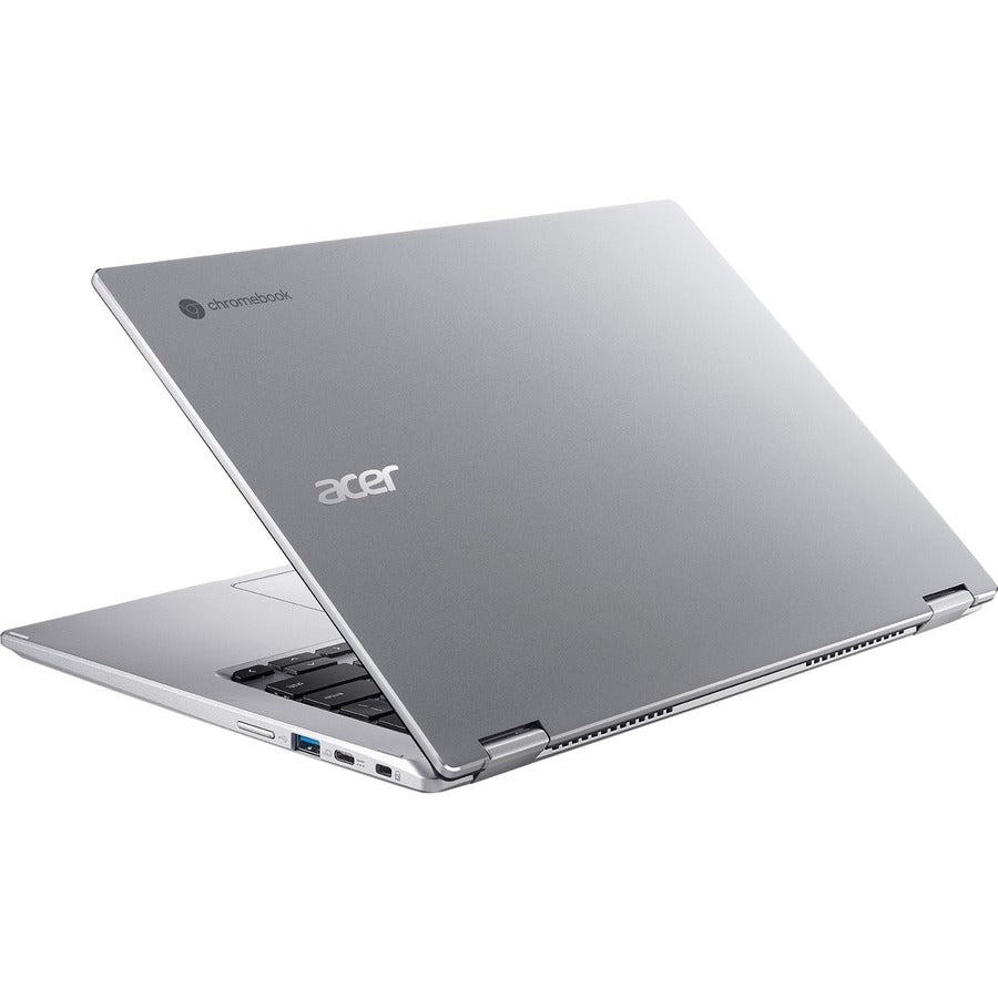 NX.A4AAA.003 Acer Chromebook Spin 514 CP514-1H CP514-1H-R8AL 14" Touchscreen 2 in 1 Chromebook - Full HD - 1920 x 1080 - AMD Athlon Silver 3050C Dual-core (2 Core) 2.30 GHz - 4 GB RAM - 64 GB Flash Memory - Pure Silver