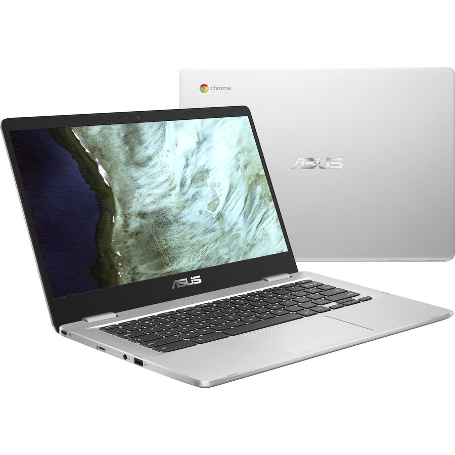 C423NA-RH01T-CB Asus Chromebook C423 C423NA-RH01T-CB 14" Touchscreen Chromebook - HD - 1366 x 768 - Intel Celeron N3350 Dual-core (2 Core) 1.10 GHz - 4 GB RAM - 32 GB Flash Memory - Silver
