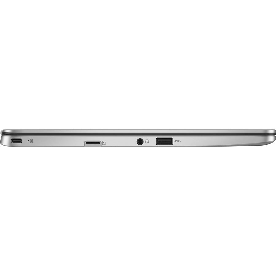 C423NA-RH01T-CB Asus Chromebook C423 C423NA-RH01T-CB 14" Touchscreen Chromebook - HD - 1366 x 768 - Intel Celeron N3350 Dual-core (2 Core) 1.10 GHz - 4 GB RAM - 32 GB Flash Memory - Silver