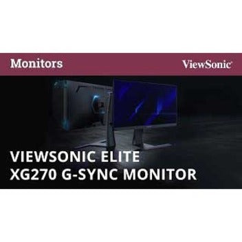 XG270 ViewSonic Elite XG270 27" Full HD LED Gaming LCD Monitor - 16:9 - Black