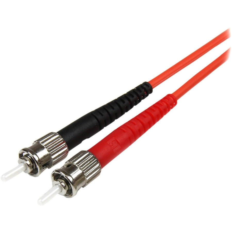 50FIBLCST2 StarTech.com 2m Fiber Optic Cable - Multimode Duplex 50/125 - LSZH - LC/ST - OM2 - LC to ST Fiber Patch Cable